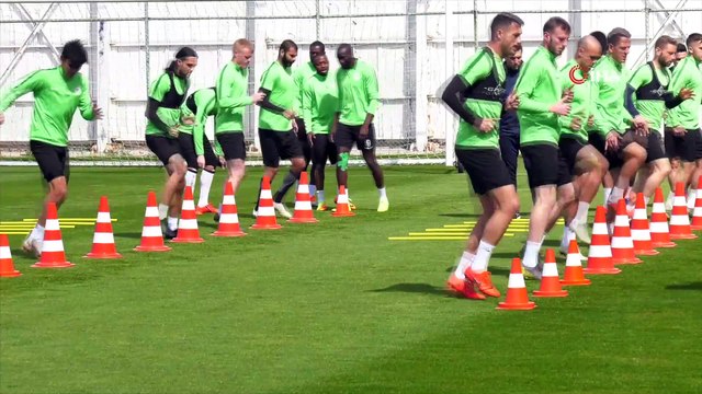 Atiker Konyaspor, DG Sivasspor maçının hazırlıklarını sürdürdü