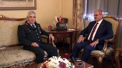 Jandarma Genel Komutanı Çetin'den, Vali Karaloğlu'na ziyaret