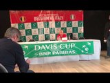 Davis Cup: Steve Darcis Press Conference in French after Day 1