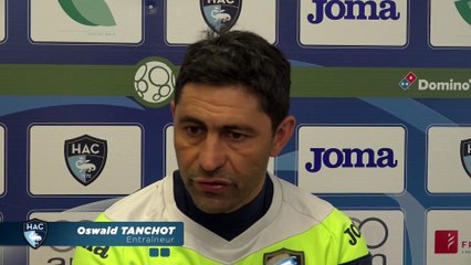 Avant Sochaux - HAC, interview d'Oswald Tanchot