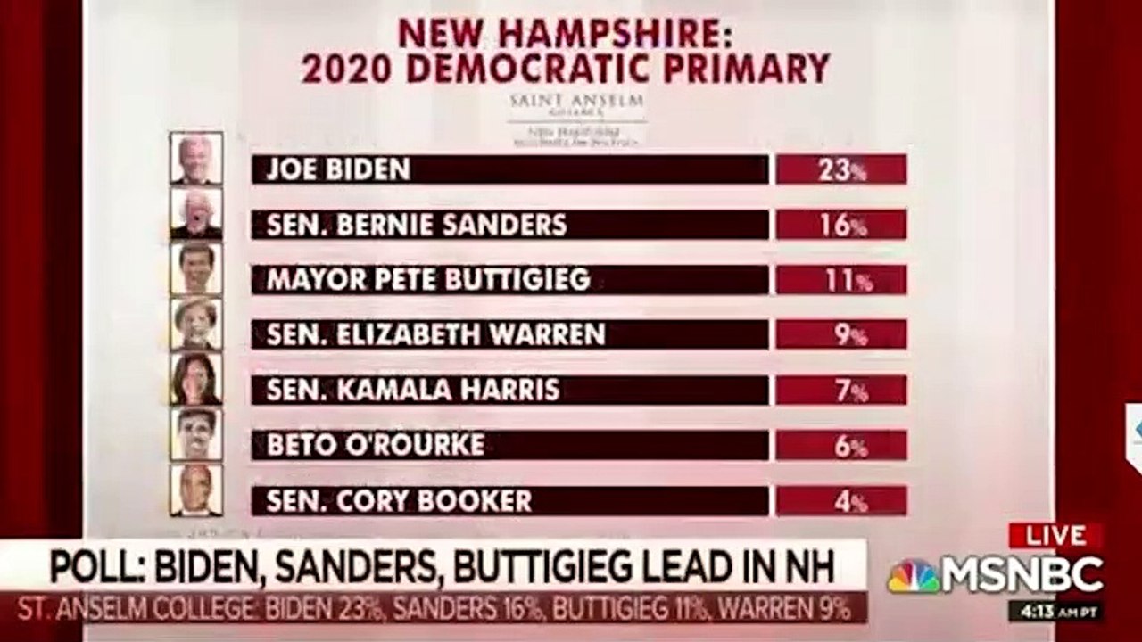 MSNBC Panel Baffled By Elizabeth Warren's 'Brutal' Poll Numbers, Say Biden 'Helped' By Allegations