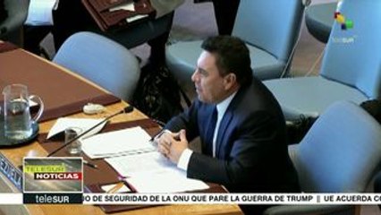Venezuela exige ante Consejo de Seguridad detener la guerra de Trump
