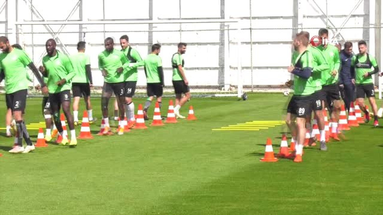 Atiker Konyaspor, Dg Sivasspor Maçının Hazırlıklarını Sürdürdü
