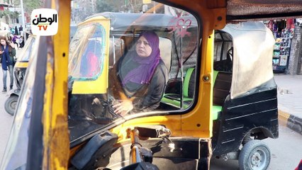 سيدة الـ توك توك.. أم مثالية من قلب المعاناة مفيش بديل