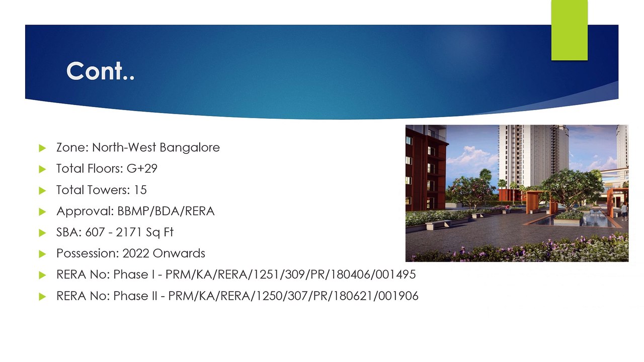 Prestige Jindal Bangalore Tumkur Road