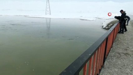 Nehil Çayı’nda su seviyesinin yükselmesi köylüleri korkutuyor