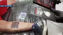 Le tatouage hommage complètement dingue d’un fan de River Plate