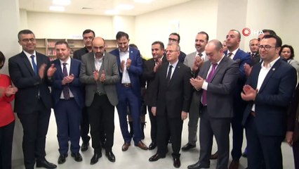 Manisa Şehir Hastanesinde kütüphane açıldı