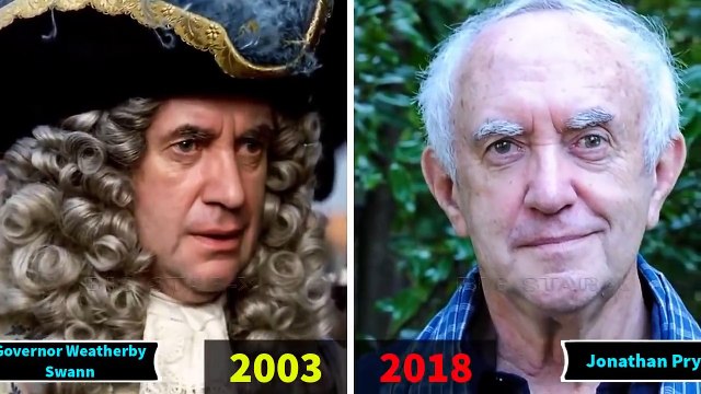 Piratas Del Caribe COMO LUCEN HOY LOS ACTORES