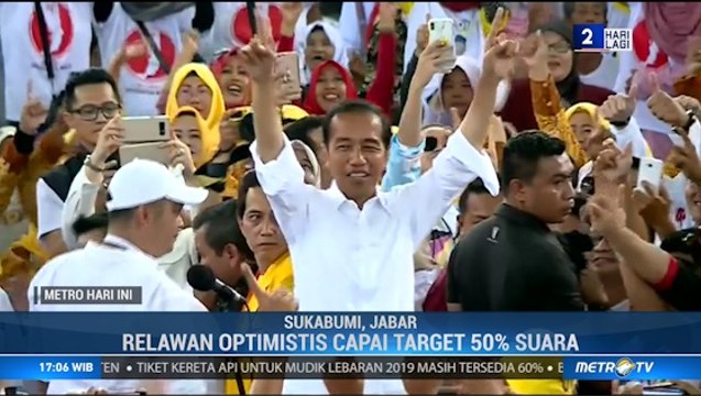 Relawan di Sukabumi Siap Kerja Keras Demi Menangkan Jokowi-Ma'ruf