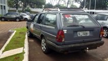 Carro furtado é encontrado na PRC-467