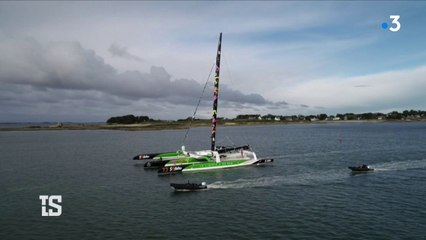 Voile : l'heure des premières sorties est venue pour le géant des mers de Thomas Coville (épisode 4)