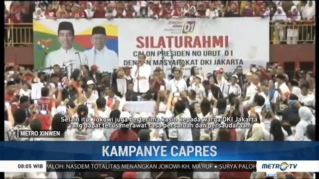 Jokowi Ajak Pendukungnya di DKI Perangi Hoaks