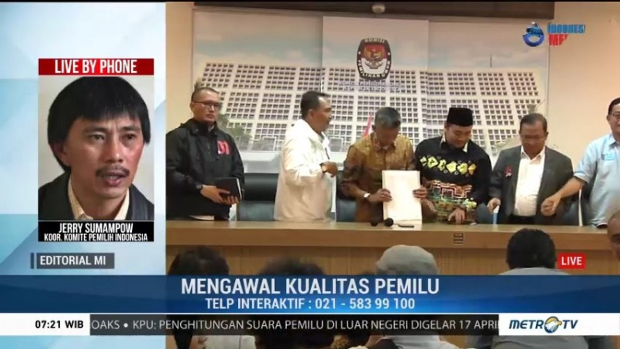 Bedah Editorial MI: Mengawal Kualitas Pemilu