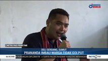 Prananda Paloh Sosialisasi Cara Mencoblos di Deli Serdang