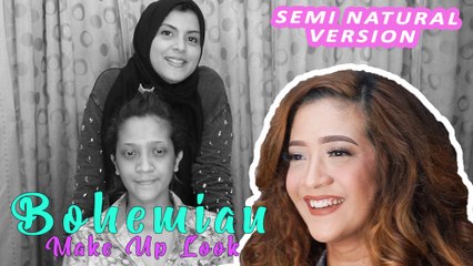 Make Up Ala Bohemian (Semi Natural Version)