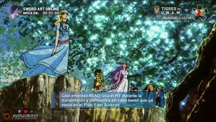 ASI INICIO SU ESTRENO SwordArtOnline SAO en Canal 5 ELPROHIBIDO