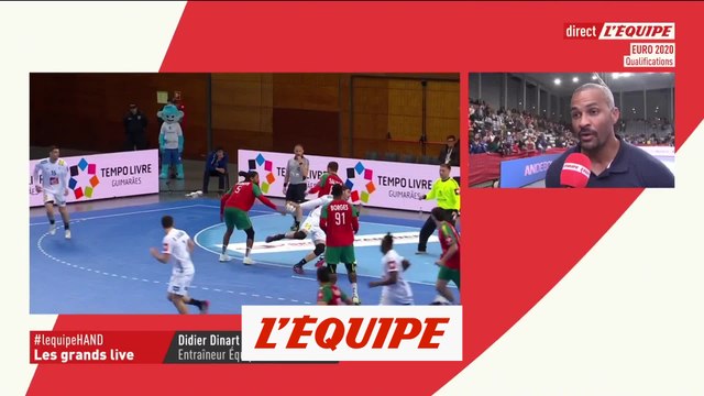 Dinart «On a manqué d'engagement» - Hand - Qulifications Euro 2020