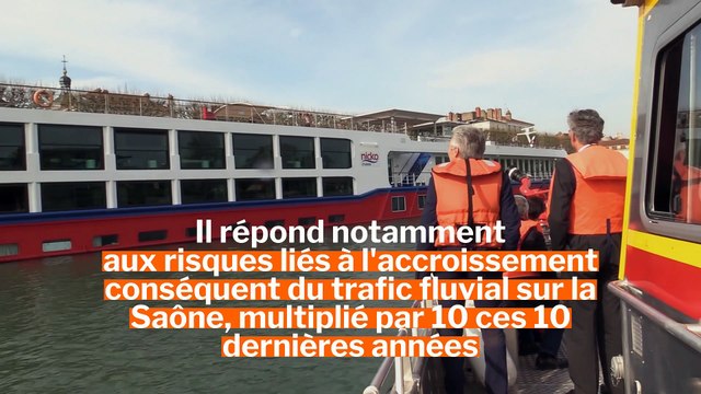 Chalon-sur-Saône : de nouveaux moyens de sauvetages aquatiques pour les pompiers