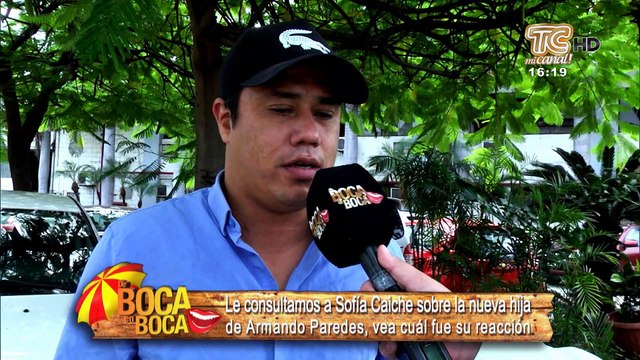 Le consultamos a Sofía Caiche sobre la nueva hija de Armando Paredes, vea cuál fue su reacción