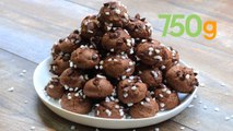 Recette des chouquettes tout chocolat - 750g