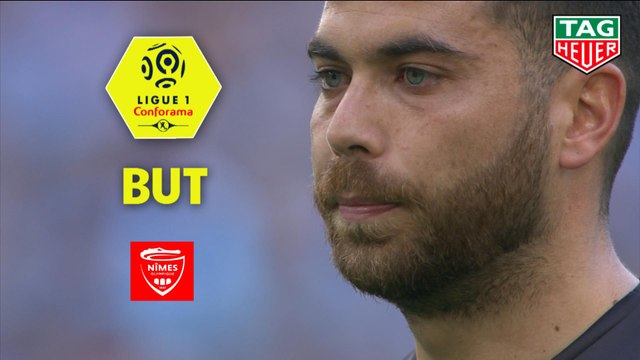 But Téji SAVANIER (82ème pen) / Olympique de Marseille - Nîmes Olympique - (2-1) - (OM-NIMES) / 2018-19