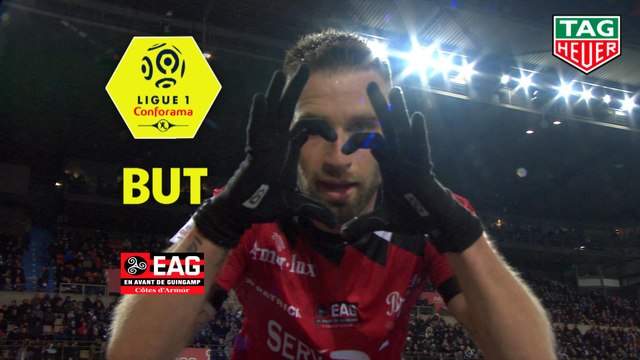 But Lucas DEAUX (63ème) / RC Strasbourg Alsace - EA Guingamp - (3-3) - (RCSA-EAG) / 2018-19