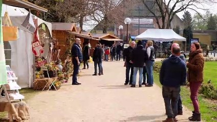 Marché de printemps : succès entre éclaircies
