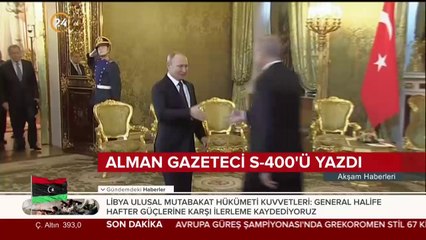 Alman gazeteci S-400'ü yazdı
