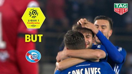 But Sanjin PRCIC (69ème) / RC Strasbourg Alsace - EA Guingamp - (3-3) - (RCSA-EAG) / 2018-19