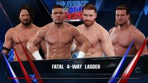 Fatal Four Way Ladders Match (WWE 2K17)