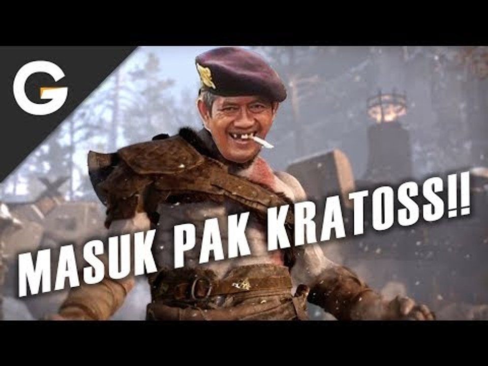 MASUK PAK KRATOS!!!