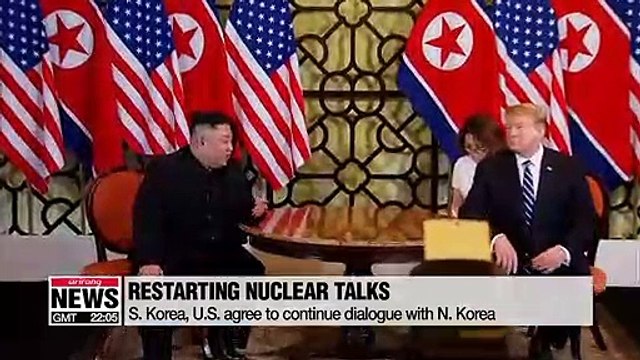 President Moon emphasizes need for resumption of N. Korea-U.S. talks