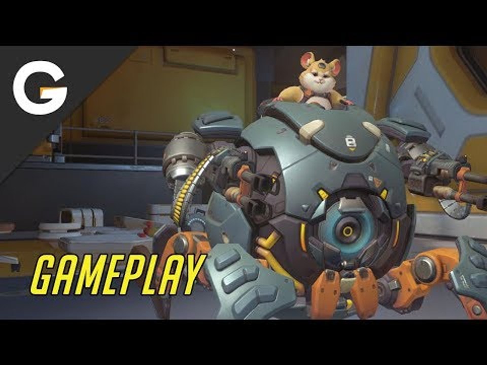 Overwatch - Hammond "Wrecking Ball" Ability Test