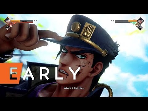 Jump Force: Jotaro vs Jotaro Gameplay - Gamebrott Early