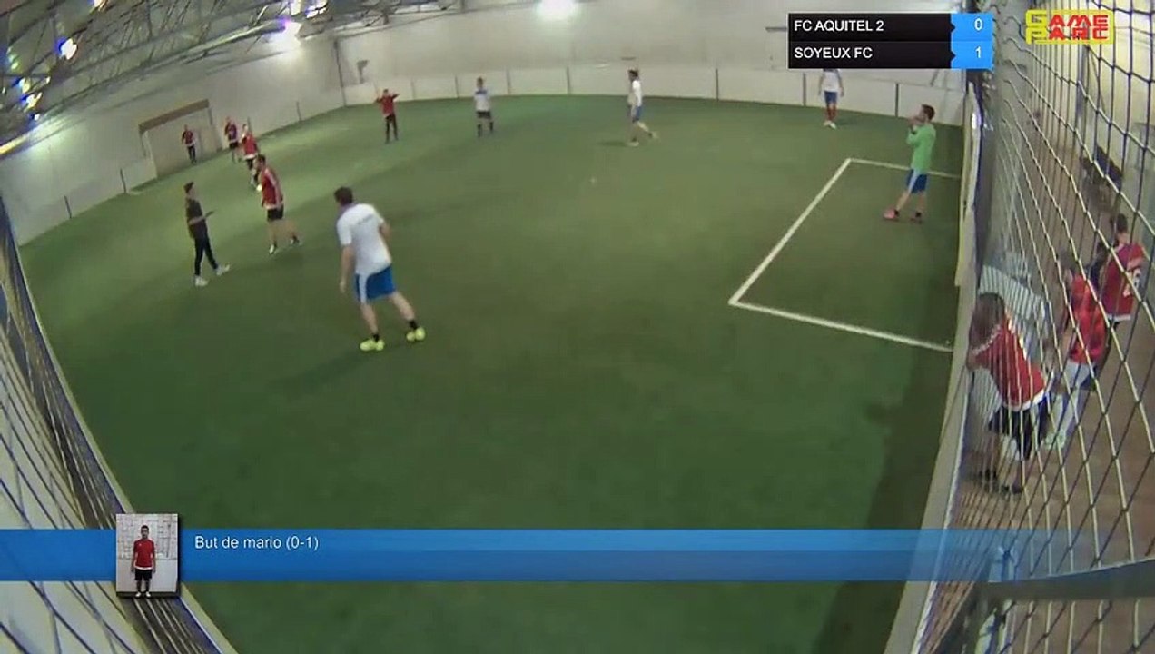 But de mario (0-1) - FC AQUITEL 2 Vs SOYEUX FC  - 11/04/19 19:00 - LIGUE 4  - Poitiers Game Parc
