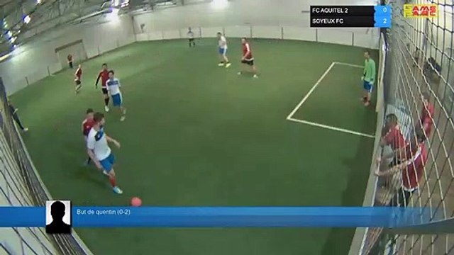 But de quentin (0-2) - FC AQUITEL 2 Vs SOYEUX FC - 11/04/19 19:00 - LIGUE 4 - Poitiers Game Parc