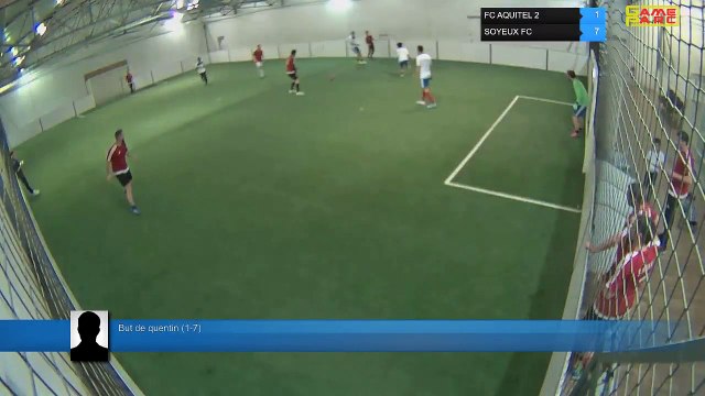 But de quentin (1-7) - FC AQUITEL 2 Vs SOYEUX FC - 11/04/19 19:00 - LIGUE 4 - Poitiers Game Parc