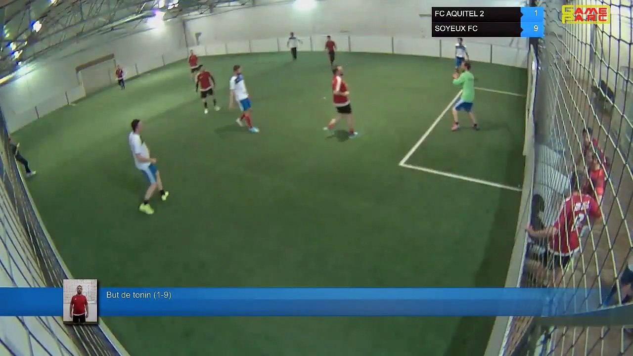 But de tonin (1-9) - FC AQUITEL 2 Vs SOYEUX FC  - 11/04/19 19:00 - LIGUE 4  - Poitiers Game Parc