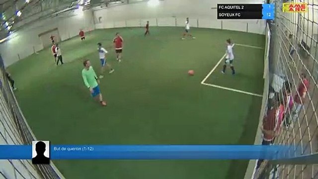 But de quentin (1-12) - FC AQUITEL 2 Vs SOYEUX FC - 11/04/19 19:00 - LIGUE 4 - Poitiers Game Parc
