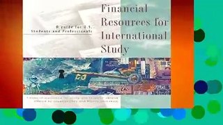 About For Books  Financial Resources for International Study: A Guide for Us Students and
