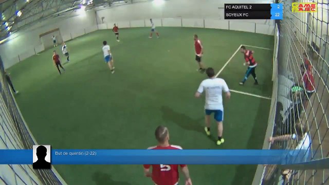 But de quentin (2-22) - FC AQUITEL 2 Vs SOYEUX FC - 11/04/19 19:00 - LIGUE 4 - Poitiers Game Parc