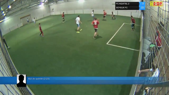 But de quentin (2-23) - FC AQUITEL 2 Vs SOYEUX FC - 11/04/19 19:00 - LIGUE 4 - Poitiers Game Parc