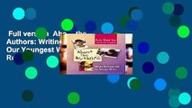 Full version  About the Authors: Writing Workshop with Our Youngest Writers  Review