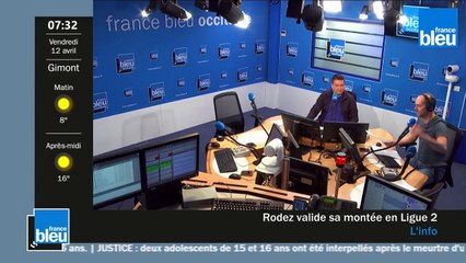 France Bleu Occitanie Matin du vendredi 12 avril 2019