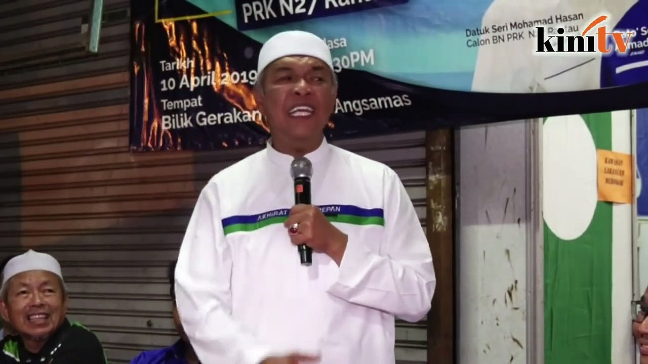 Tok Mat kena menang Rantau, tolak 'tukang kipas satay'