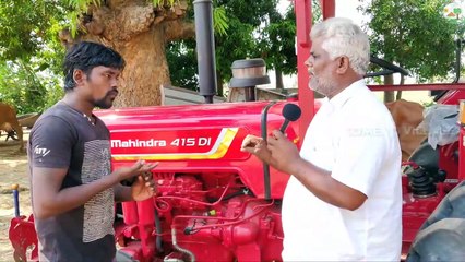 Bhoomiputra Mahindra 415 DI Field Work and Tamil New Tractor Review |