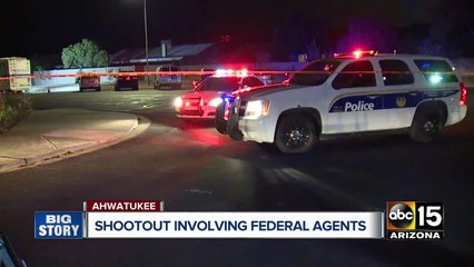 Eight injured, including 4 federal agents, in Ahwatukee shooting