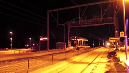 Locomotora de Tren Golpea la Nieve: Arado-Transformador