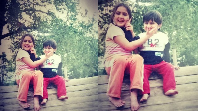 Sara Ali Khan shares adorable bond with brother Ibrahim Ali Khan on Siblings Day | FilmiBeat